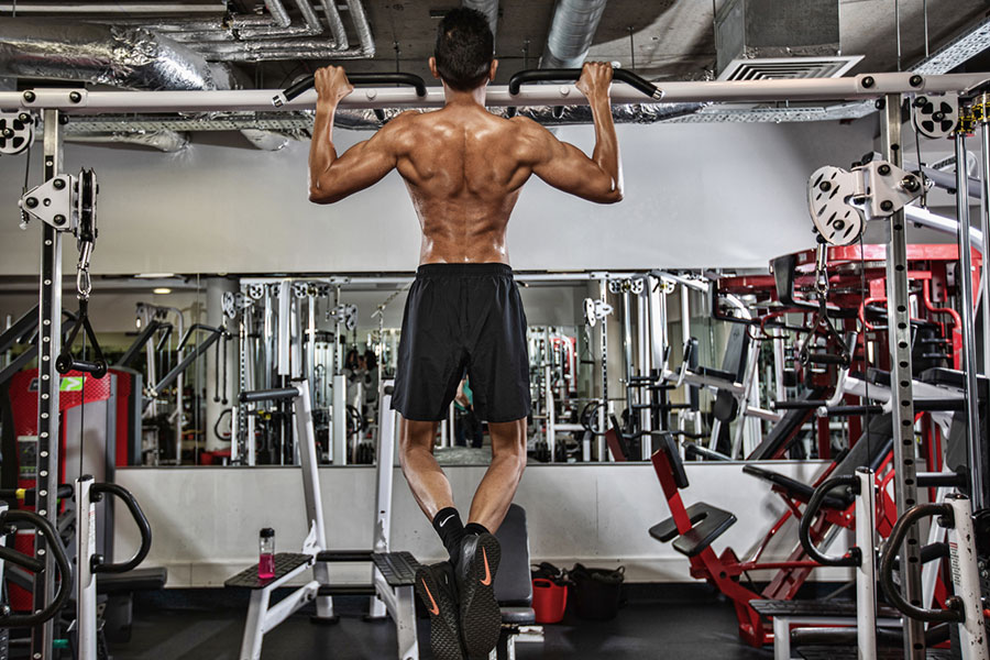 Darren-in-the-gym-pullup | Ultimate Performance | Ultimate Performance